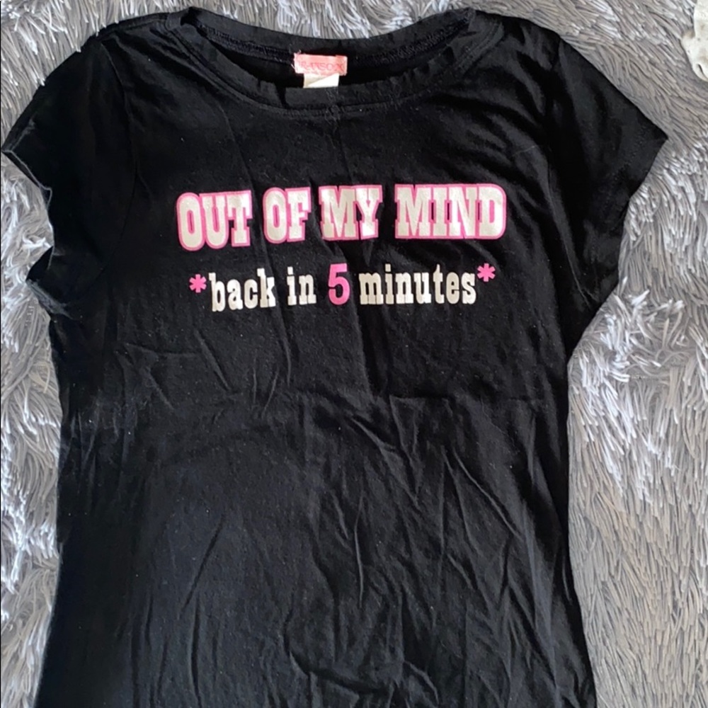 BLACK TSHIRT SMALL